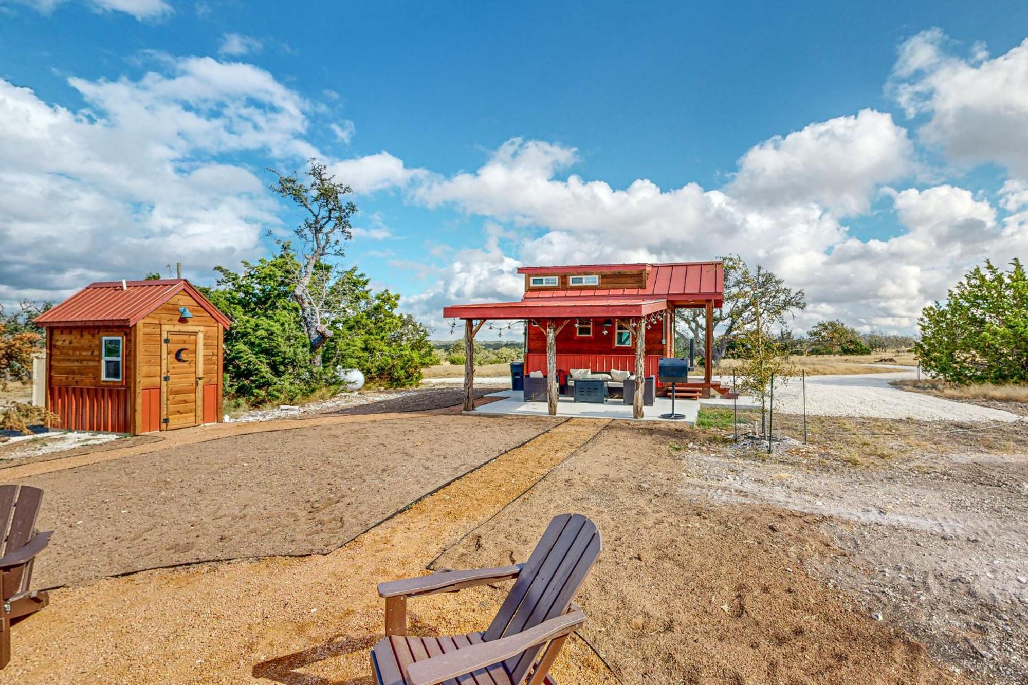 Hotel Red Cabin On The Ranch Harper Exterior foto